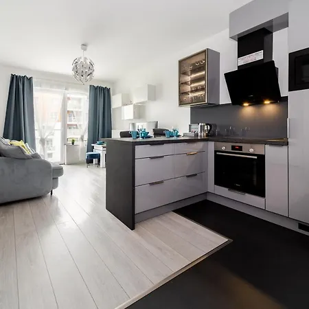Appartement Apartamentygdanskeu - Baltica Towers 223 Pietro 9 *